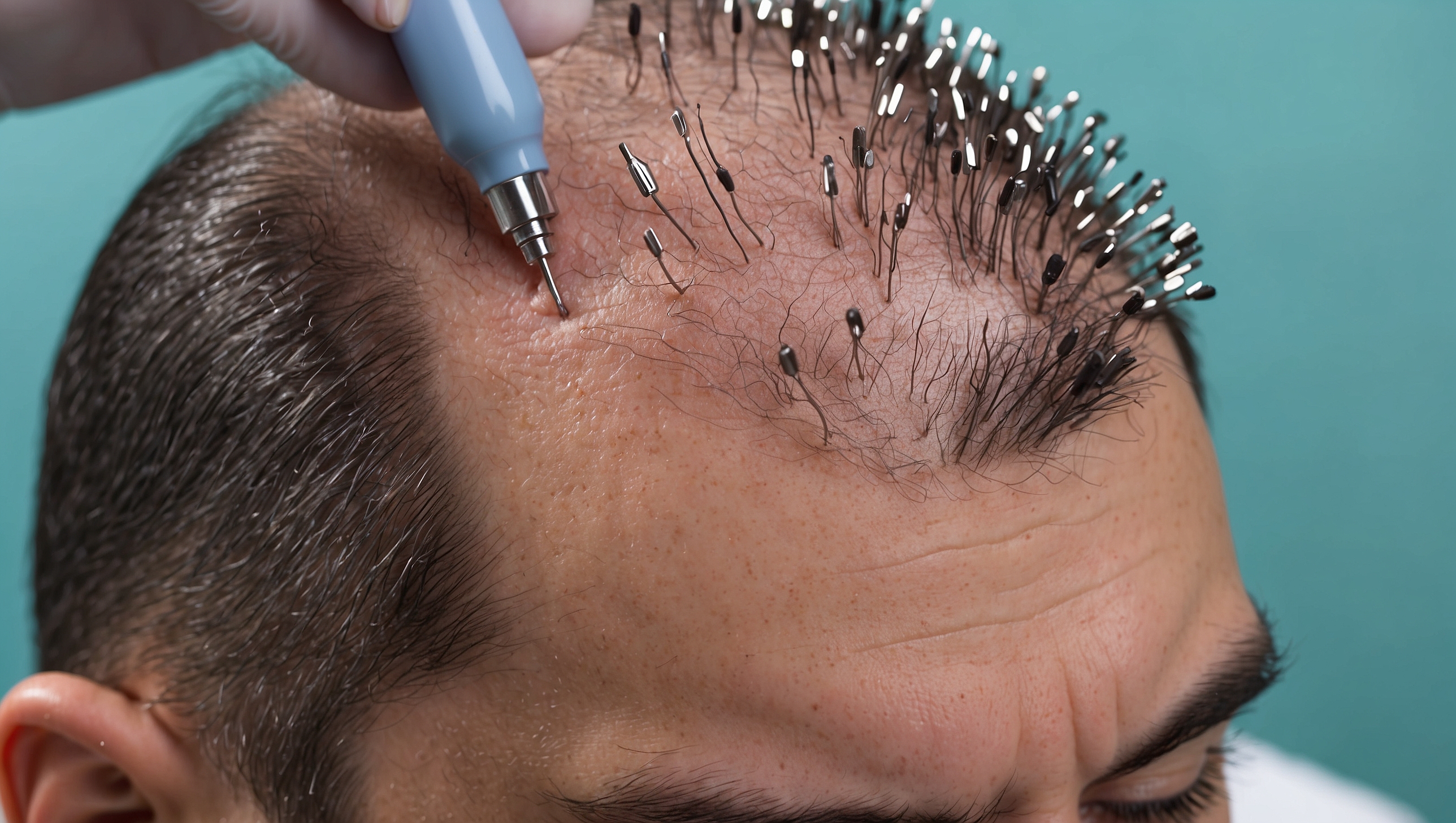 FUE hair transplant follicular unit extraction Korea Seoul Gangnam clinic